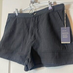 Universal Thread High Waisted Cotton Shorts Black 16